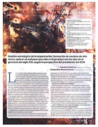 Cara a cara con Gustavo Roosen