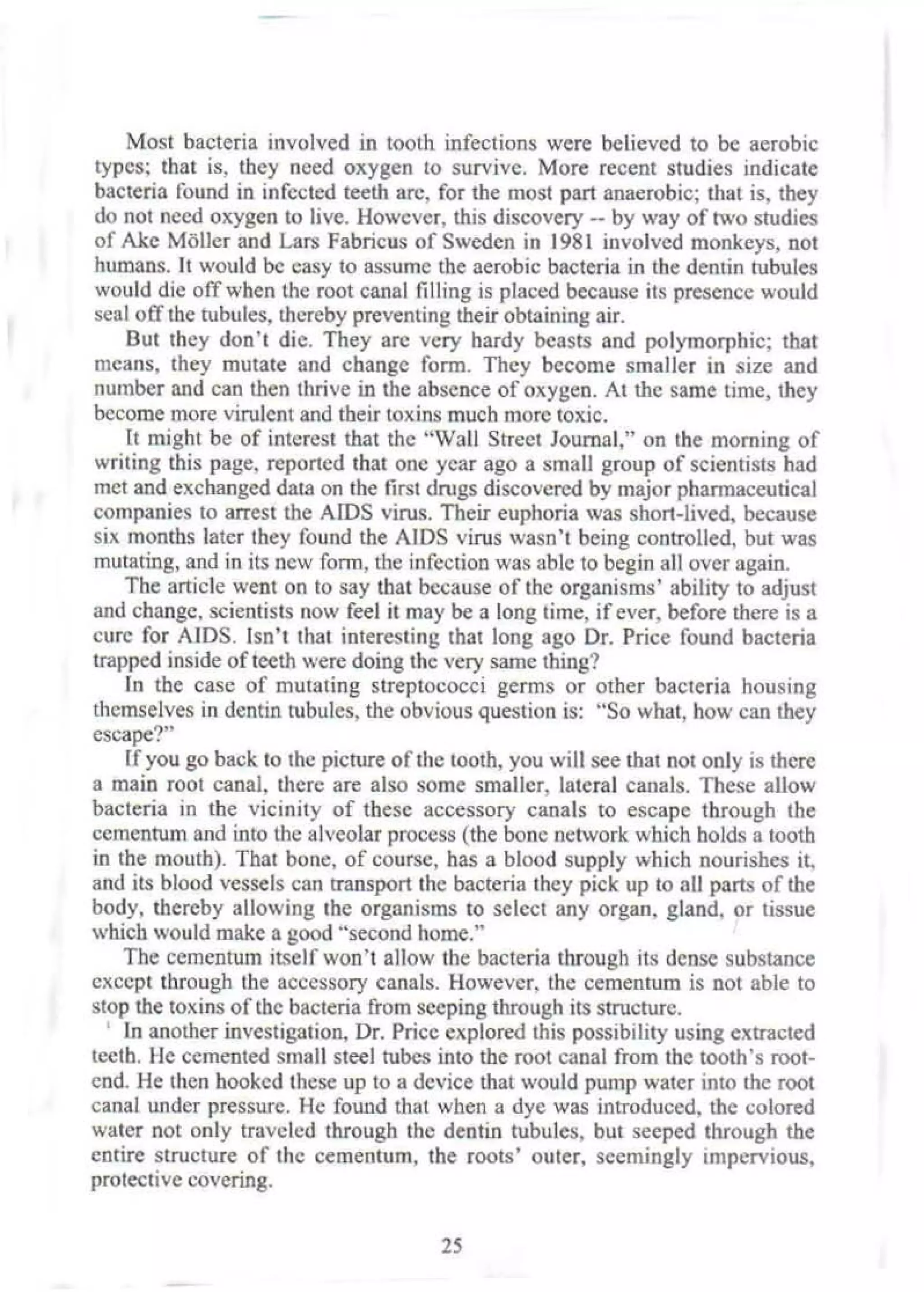 Root canal cover up 1996 | PDF