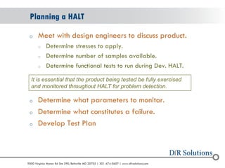 Root Cause Analysis of HALT Failures | PDF