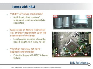 Root Cause Analysis of HALT Failures | PDF
