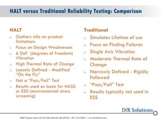 Root Cause Analysis of HALT Failures | PDF