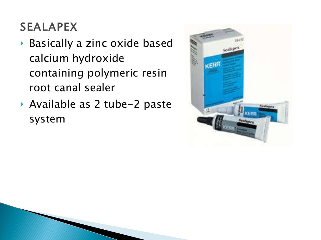 Root canal sealers