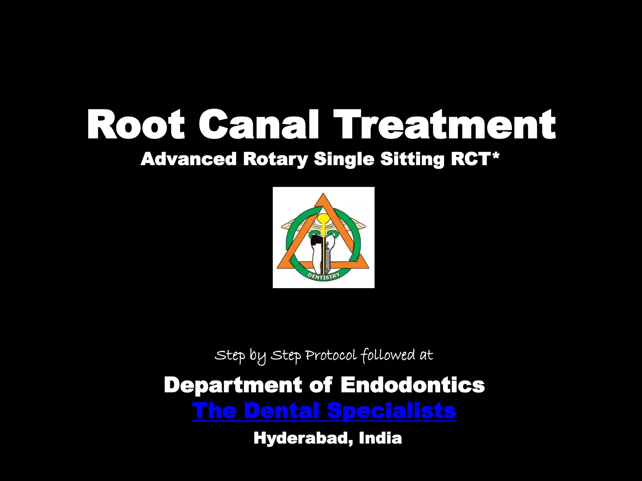 Root canal treatment | PDF