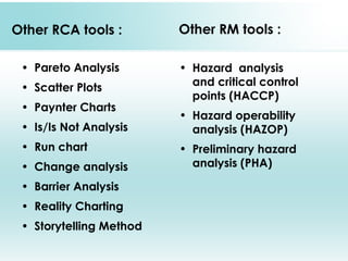 Root Cause Analysis