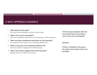 Root cause analysis for incidents (or production defects) | PDF