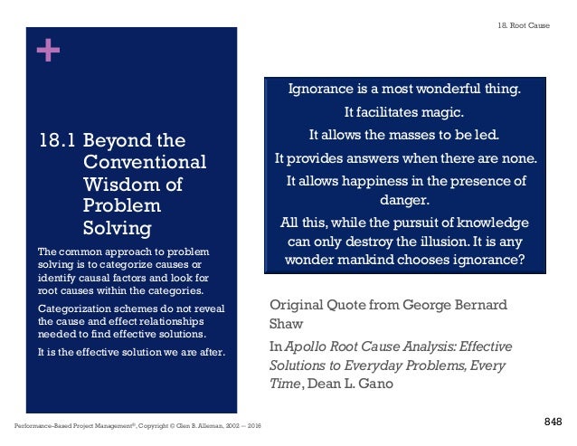 Dissertation proposal team root cause analysis