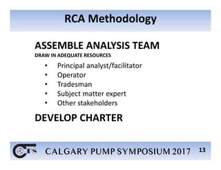 Root Cause Failure Analysis Methods for Pump Failures | PDF