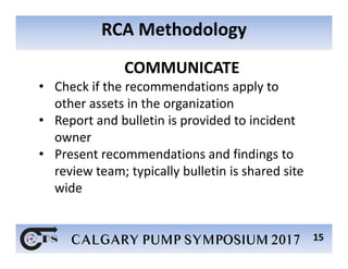Root Cause Failure Analysis Methods for Pump Failures | PDF