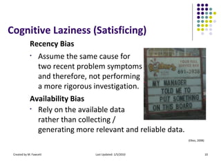 Root Cause Analysis | PPT