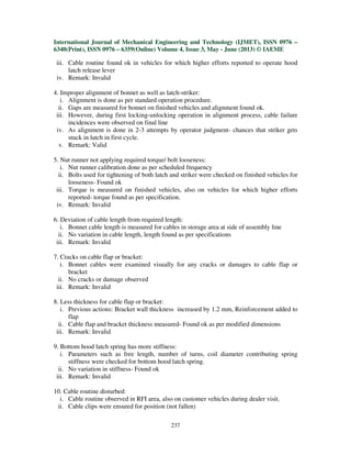 Root cause analysis of field failure concern for improvement | PDF