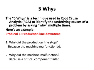 ROOT CAUSE ANALYSIS PowerPoint Presentation | PPTX