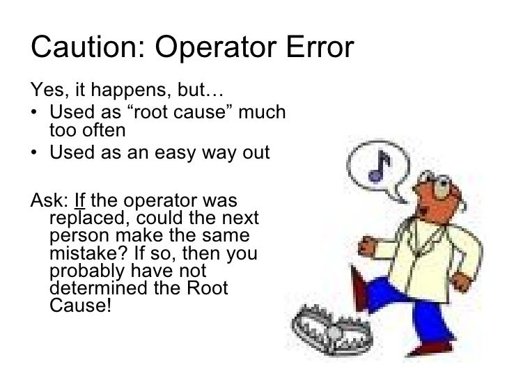 Root cause corrective action