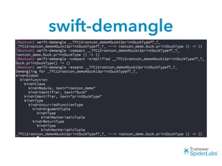 swift-demangle
 