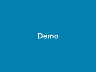 Demo
 