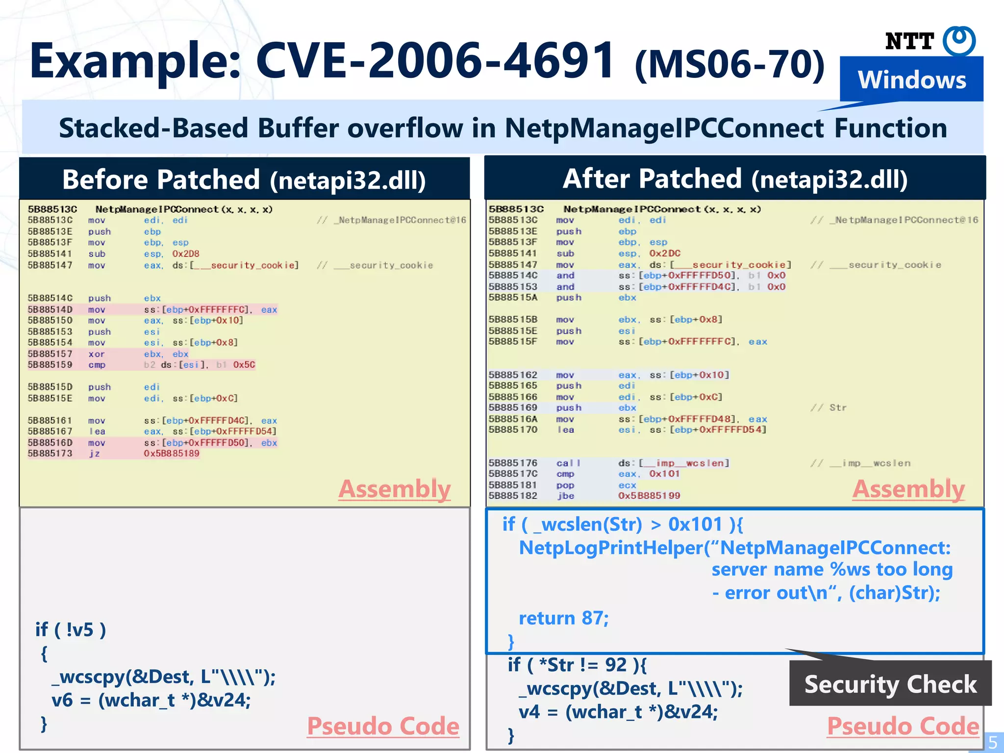 [ROOTCON13] Pilot Study on Semi-Automated Patch Diffing by Applying ...