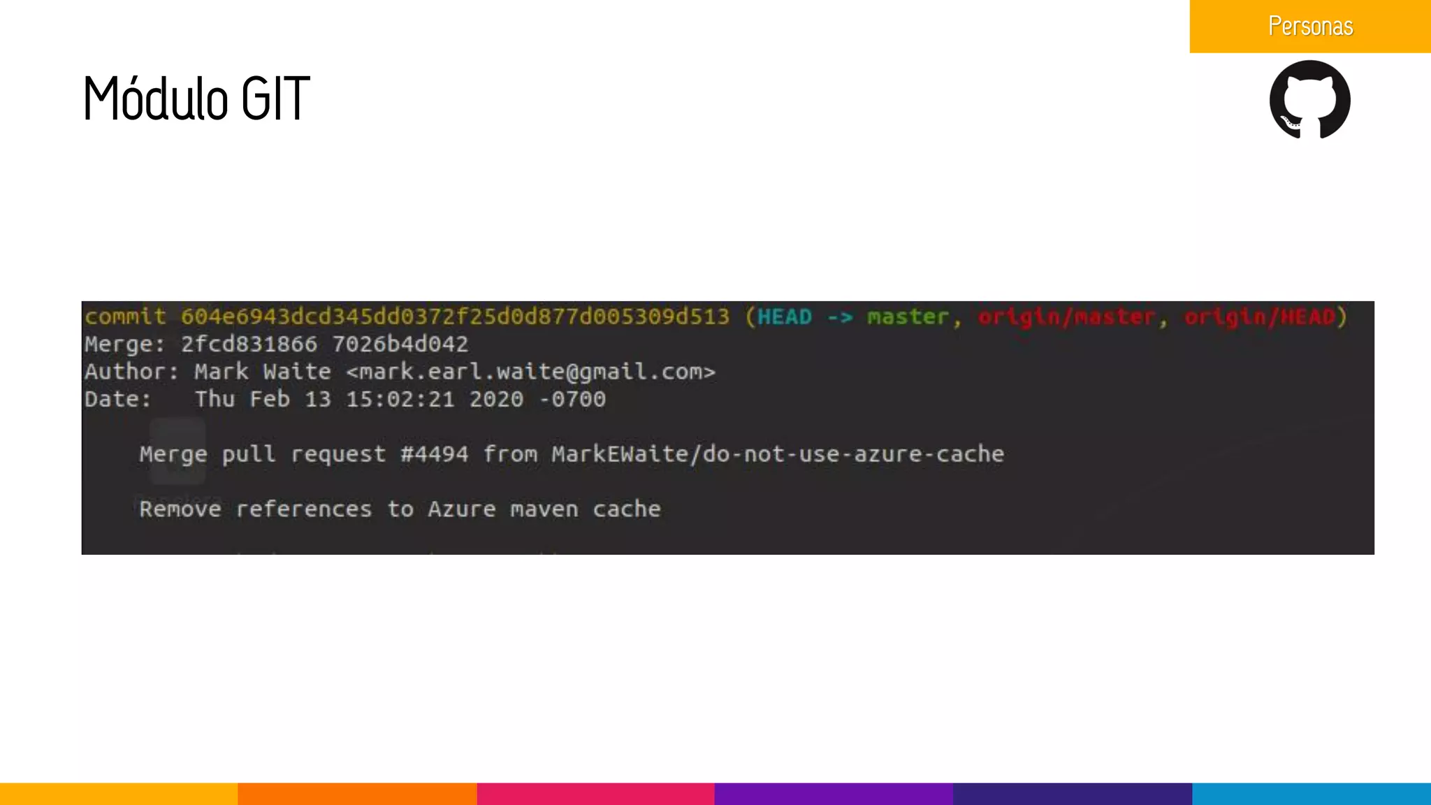 Módulo GIT
Personas
 