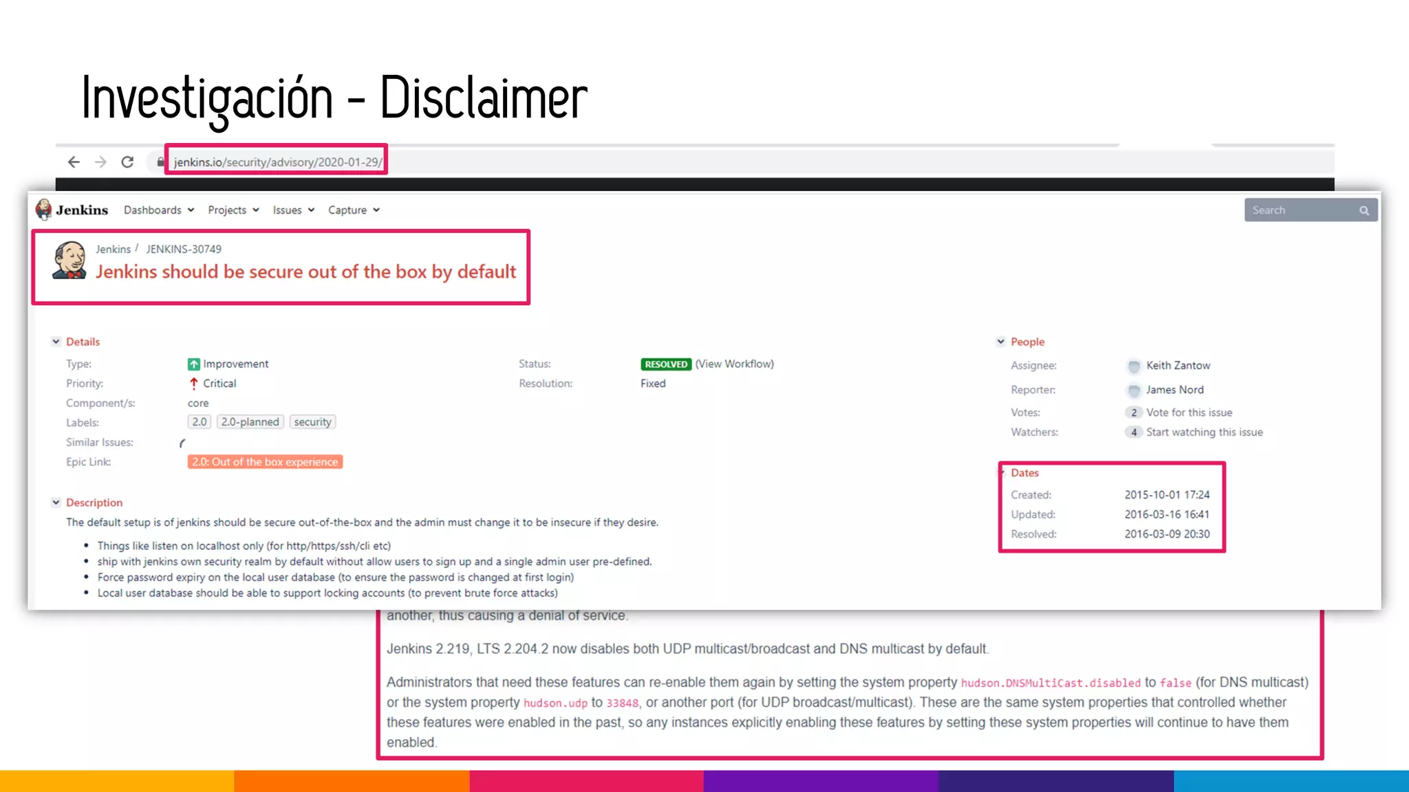Investigación - Disclaimer
https://cve.mitre.org/cgi-bin/cvename.cgi?name=CVE-2020-2100
 
