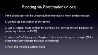 Rooting an Android phone | ODP