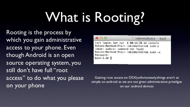 Why Android Root Phone Not