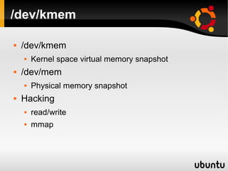 Rootkit on Linux X86 v2.6
