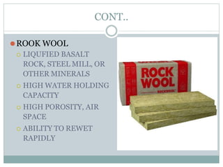 Wool Rook Root media.pptx in Green House Technology | PPTX