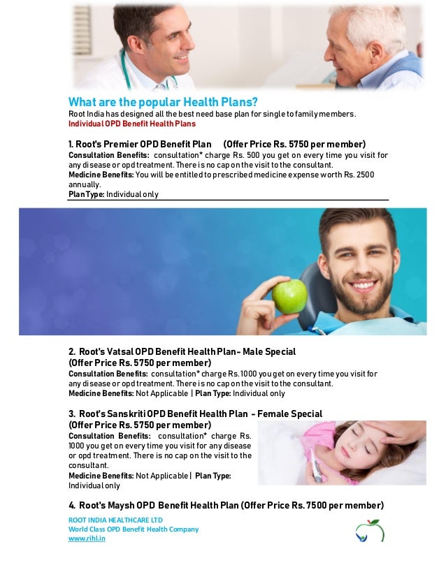 World Class OPD Benefit Health Plan in India, Offers are