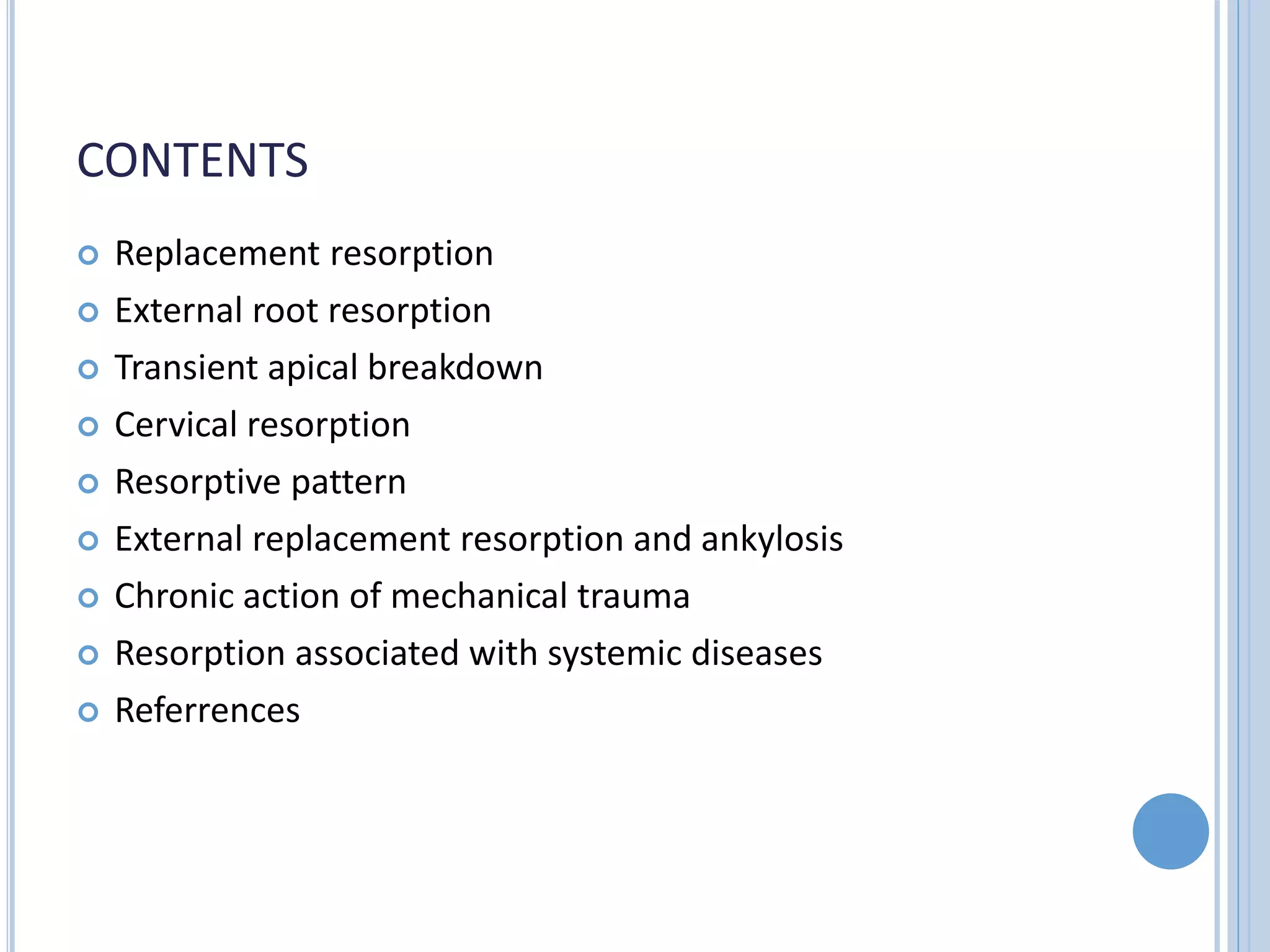 Root resorption | PPTX