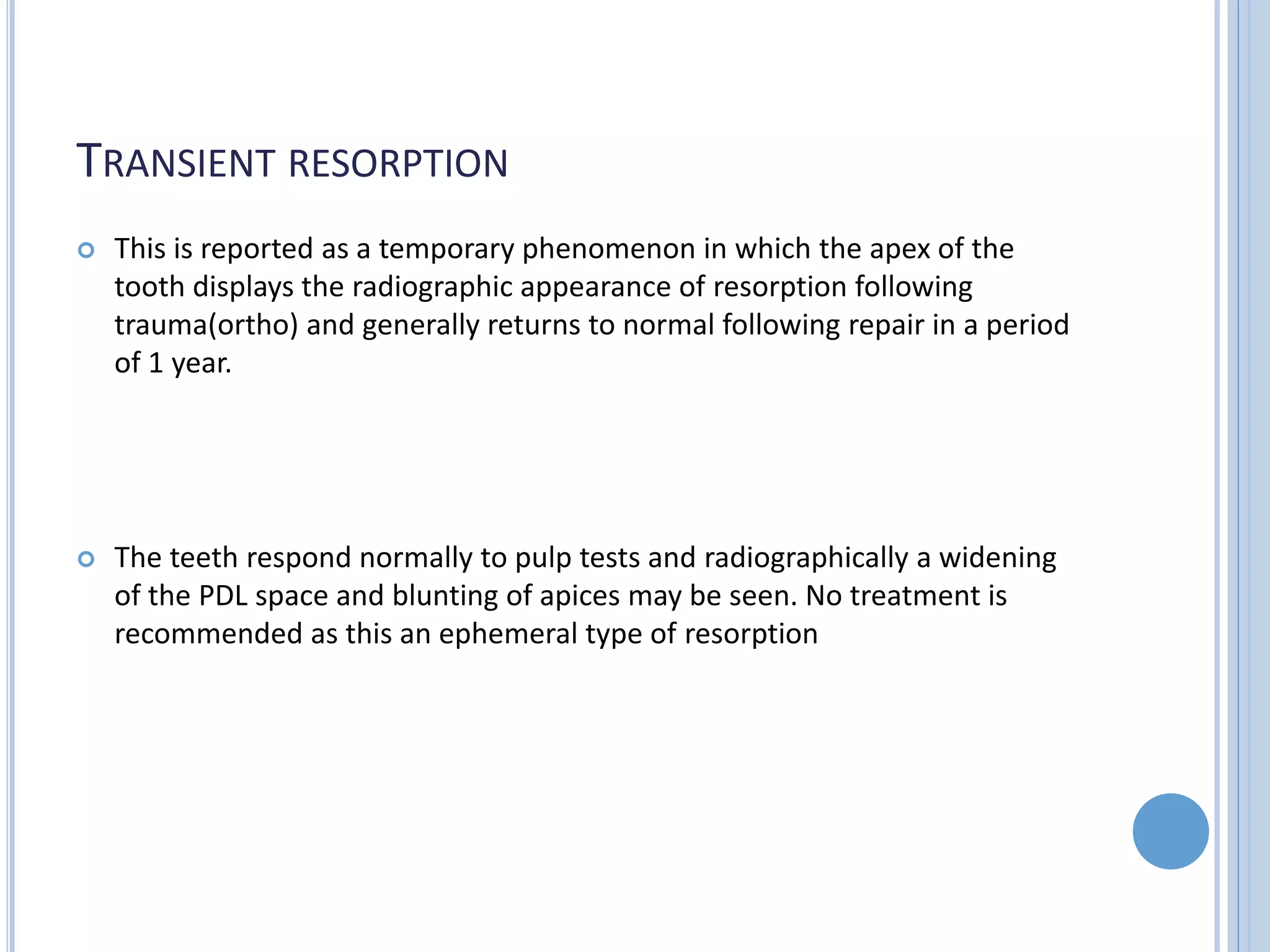 Root resorption | PPTX