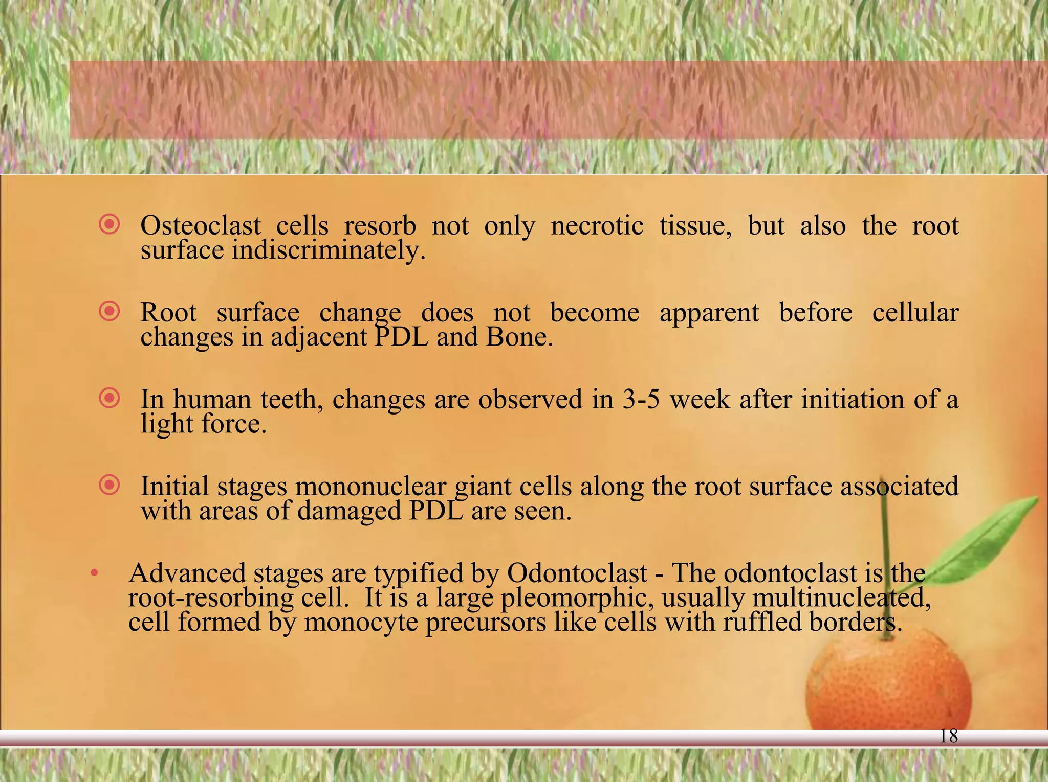 ROOT RESORPTION IN ORTHODONTICS | PPT