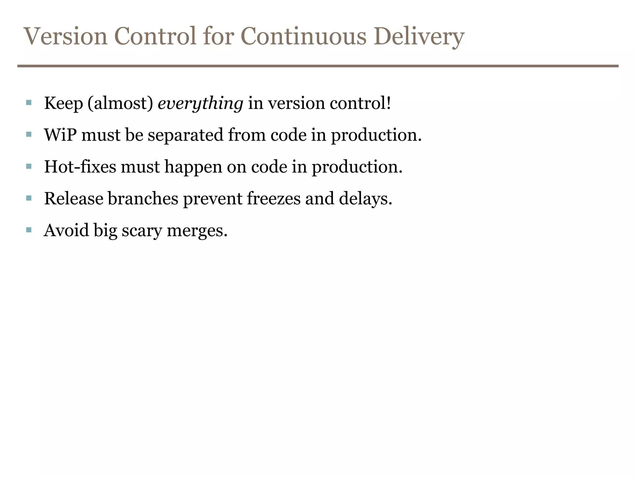 Version Control in Teams