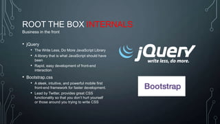 Root The Box Root the Box - An Open Source Platform for CTF Administration | PPTX