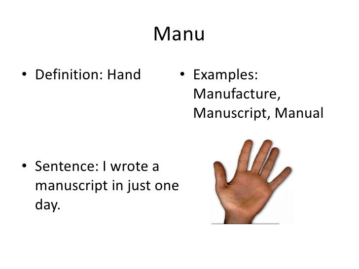 Root words