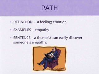 Path Feeling Root words | PPTX