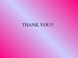 THANK YOU!! 