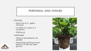 Root zone management | PPTX