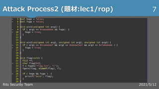 Return Oriented Programming | PPTX