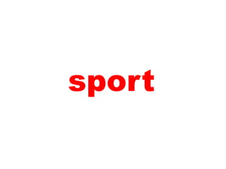 sport