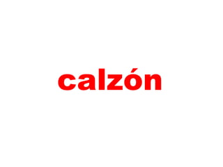 calzón