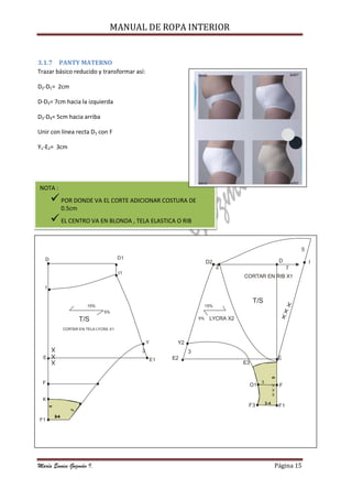 Ropa Manual Examples Ropa interiorcapitulo i | PDF