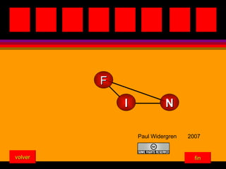 Paul Widergren  2007 volver fin I N F 