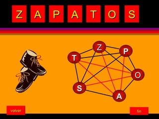 S Z A P A T O volver fin Z P A T O S 