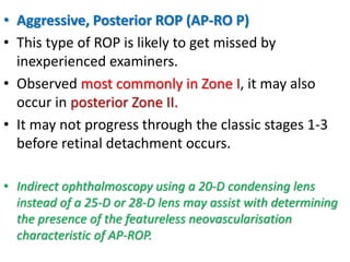 ROP - Dr Padmesh - Neonatology | PPTX