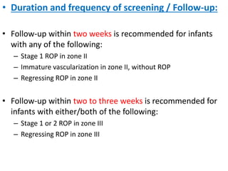 ROP - Dr Padmesh - Neonatology | PPTX