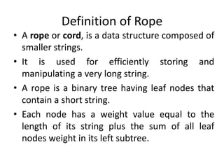 Rope | PPT