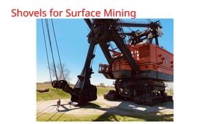 Shovels for Surface Mining
 