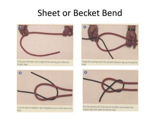 Sheet or Becket Bend
 