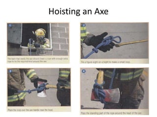 Hoisting an Axe
 