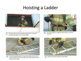 Hoisting a Ladder
 