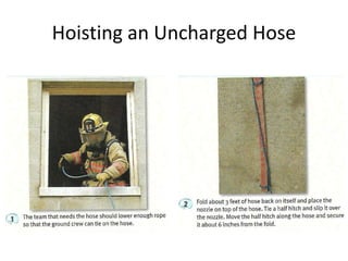 Hoisting an Uncharged Hose
 