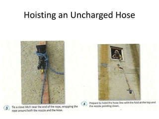 Hoisting an Uncharged Hose
 